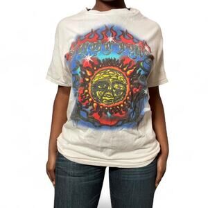 Sublime White Band Graphic T-shirt, Medium